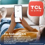 TCL BreezeIn Split Klimaanlage 18000 BTU (5,2 kW) - Quick Connect Set (5m) - R32 Vorbefüllt - Heizen & Kühlen - App & Alexa Steuerung