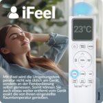 TCL BreezeIn Split Klimaanlage 18000 BTU (5,2 kW) - Quick Connect Set (5m) - R32 Vorbefüllt - Heizen & Kühlen - App & Alexa Steuerung