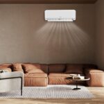 Plus Klimaanlage Dual Split 9000+9000 BTU, Wi-Fi, R32, Energieeffizienz A++/A+, Klimagerät mit Zwei Inneneinheiten und 1 Außeneinheit, Fernbedienung, App-Steuerung, Niedriger Verbrauch